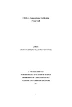 A compositional verification framework
