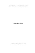A gis spatial planning model for bus routing