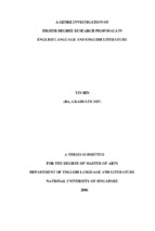 A genre investigation of higher degree research proposals in english language and english literature