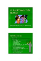 Lý thuyết hạch toán kế toán