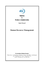 Human resource management
