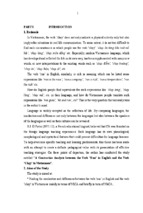 A contrastive analysis between the verb ‘run’ in english and the verb ‘chạy’ in vietnamese