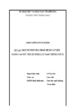 Một số phương pháp huấn luyện nâng cao kỹ thuật ném lựu đạn trúng đích