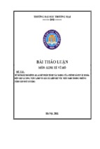 Sứ dụng mô hình ad.as để phân tích tác động của chính sách tài khóa đến sản lượng, việc làm và giá cả