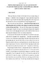 Skkn sinh hoc 9 ;phương pháp giải bài tập các quy luật di truyền của men đen trong dạy học và bồi dưỡng học sinh giỏi lớp 9  ở trường thcs