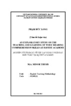 Summary of thesis an exploratory study on the