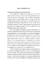 Summary of thesis teachers corrective feedback on the pronunciation of english fricatives and affricates by non-english major freshmen