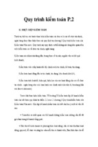 Quy trình kiểm toán p.2