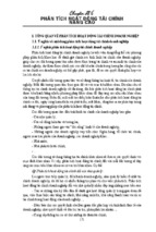 Chuyên đề 6  phân tích hoạt động tài chính nâng cao