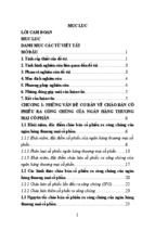 Tóm tắt luận văn pháp luật về chào bán cổ phiếu ra công chúng của ngân hàng thương mại cổ phần ở việt nam