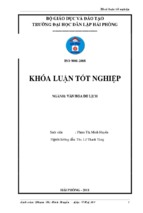 Khóa luận tốt nghiệp văn hóa du lịch phát huy giá trị di sản văn hóa phục vụ phát triển du lịch tỉnh thái bình