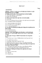 Chuyên đề tốt nghiệp nâng cao hiệu quả sử dụng tài sản ngắn hạn tại công ty tnhh nhà nước một thành viên công trình viettel