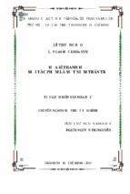 Báo cáo thu hoạch thực tập sư phạm một số thực trạng và biện pháp giáo dục đạo đức học sinh ở trường trung học cơ sở nguyễn hữu thọ