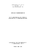 Sáng kiến kinh nghiệm một số kinh nghiệm dạy học tích hợp trong môn thể dục thông qua trò chơi - gv. trần hoàng diệu