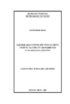 Luận văn thạc sĩ lâm nghiệp giải pháp quản lý rừng bền vững và chứng chỉ rừng tại công ty lâm nghiệp đăk n’tao huyện đăk song tỉnh đăk nông