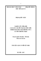 Luận án nội thận và tiết niệu-nghiên cứu nồng độ cystatin c huyết thanh, nước tiểu ở bệnh nhân đái tháo đường týp 2 có tổn thương thận [tt]