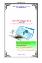 Chuyên đề hàm số 12