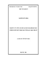 Luận án nội thận tiết niệu-nghiên cứu nồng độ beta2-microglobulin máu ở bệnh nhân suy thận mạn tính lọc máu chu kỳ