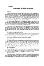 Khái niệm về miễn dịch học