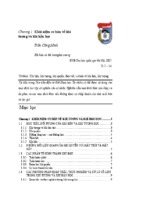 Khái niệm cơ bản về khí tượng và khí hậu học