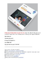 Chinh phục bài tập hình học giải tích oxyz