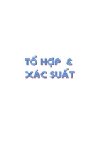 Chöông ii toå hôïp vaø xaùc suaát