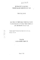 Giai pháp góp phần hoàn thiện hoạt động ngân hàng đầu tư và phát triển trong cơ chế thị trường ở việt nam