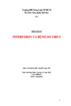 Interferon và bệnh do virus