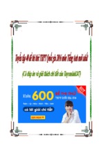 Tuyển tập 40 đề thi thử THPT Quốc gia 2016 môn Tiếng Anh mới nhất của tuyensinh247 (có đáp án và giải thích chi tiết)