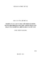 đề tài nghiên cứu lý luận và thực tiễn nhằm xây dựng ph−ơng pháp định giá nh∙n hiệu áp dụng trong giai đoạn công nghiệp hoá, hiện đại hoá tại việt nam