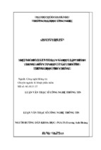 Một số đề xuất về dạy và học lập trình trong môn tin học ở các trường trung học phổ thông
