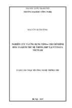Nghiên cứu và ứng dụng vdm++ cho mô hình hóa và kiểm thử hệ thống imp tại nttdata việt nam