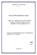 Báo cáo tổng kết đề tài cấp bo nghiên cứu và triển khai mạng thông tin kh&cn tại trung tâm thông tin khoa học và công nghệ quốc gia nhằm phục vụ doanh nghiệp nhỏ và vừa (5)