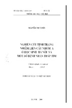 Nghiên cứu tình trạng nhiễm liên cầu nhóm a ở học sinh hà nội và một số bệnh nhân thấp tim