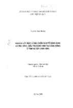 Luận án tiến sĩ nghiên cứu một số đặc điểm dịch tễ động kinh và tình hình điều trị động kinh tại cộng đồng ở tỉnh hà tây