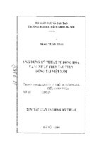 Luận án tiến sĩ các phương tiện ngôn ngữ biểu hiện hành động thỉnh cầu trong tiếng anh và tiếng việt