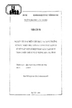 Nghiên cứu đặc điểm cấu trúc và tăng trưởng rừng tự nhiên phục hồi sau khai thác làm cơ sở đề xuất một số biện pháp xử lý lâm sinh