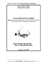 Skkn làm thế nào để nâng cao chất lượng cho trẻ mẫu giáo 5 6 tuổi làm quen với chữ viết