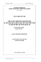 Luận văn thạc sĩ chuẩn mực hợp nhất kinh doanh_ sự hài hoà giữa chuẩn mực kế toán việt nam và chuẩn mực kế toán quốc tế