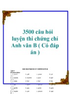 Luyện thi chứng chỉ b môn anh văn tham khảo chất lượng