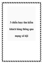 3 chiến lược tìm kiếm khách hàng thông qua mạng xã hội