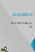 Social media marketing report viet nam 2016