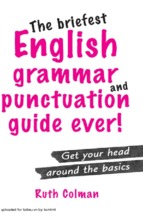 E grammar & punctuation