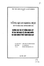 Những giá trị tư tưởng mác   xít về vai trò kinh tế của nhà nước và vận dụng ở việt nam hiện nay