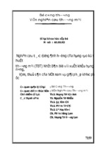 Nghiên cứu tác động ảnh hưởng của hàng rào kỹ thuật thương mại (tbt) nhật bản đối với xuất khẩu hàng nông, lâm, thuỷ sản của việt nam và giải pháp khắc phục