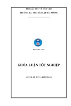 Hoàn thiện công tác kế toán vốn bằng tiền tại công ty tnhh thương mại sao mai