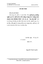 Các giải pháp phòng ngừa và hạn chế rủi ro tín dụng trong hoạt động kinh doanh của nhnn và phát triển nông thôn