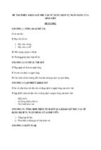 Phiếu khảo sát nhu cầu sử dụng dịch vụ ngân hàng của sinh viên