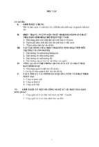 Tổng quan về quản lý chất thải rắn sinh hoạt đô thị ở việt nam