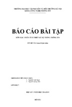 Báo cáo bài tập đề tài quản lý bệnh nhân